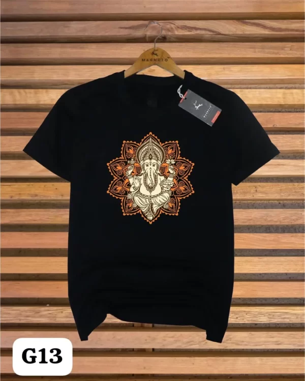 Vinayaka Black Tshirt